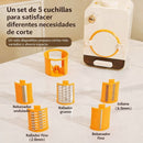 Cortador Automático SmartSlice™ con Cuchillas de Acero Inoxidable y Corte Rápido + REGALO: 3 Cuchillas de Corte Especiales