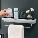 [Llevá 2 Pagá 1] Organizador de Baño con Escurridor Inteligente y Manija (¡Organización simple y fácil!)