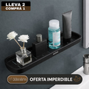 [Llevá 2 Pagá 1] Organizador de Baño con Escurridor Inteligente y Manija (¡Organización simple y fácil!)