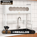 Escurridor Multifuncional Completo en Acero Inoxidable EasyHome + REGALO: Kit de Utensilios de Cocina